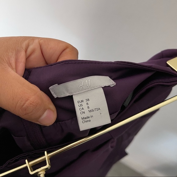 H&M Bow Detail Pencil Skirt Size 8 - Picture 6 of 6